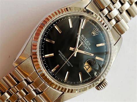 1968 rolex 1601 black dial|rolex datejust 1601 price.